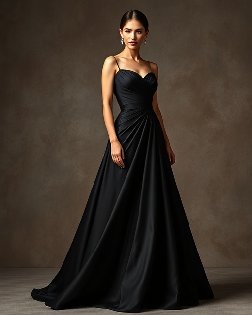 Vestido de Noche Negro