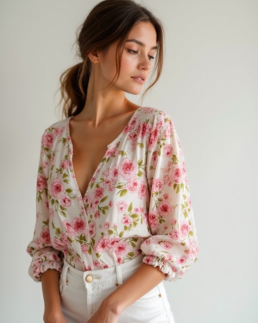 Blusa Floral Primavera